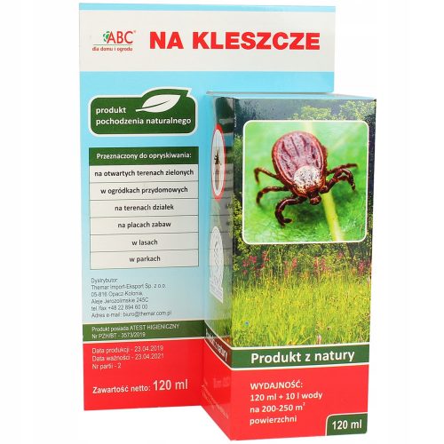  Kullancs és szúnyog elleni folyadék ABC 0,3 kg 120 ml