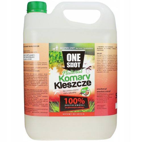  TERMÉSZETES KÉSZ SPRAY SZÚNÓK és KÜLLENGEK ellen 5 L